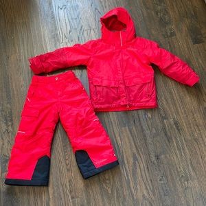 Columbia Interchange Coat & Columbia Bugaboo Omni-Heat Pants - Both XXS (4-5)
